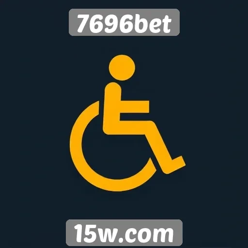 Recursos de acessibilidade no site 7696bet