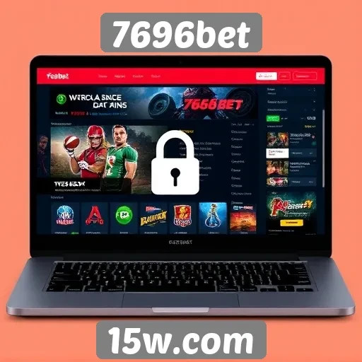 Análise de segurança no site 7696bet