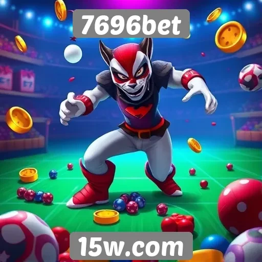 Variedade de jogos oferecidos pelo 7696bet